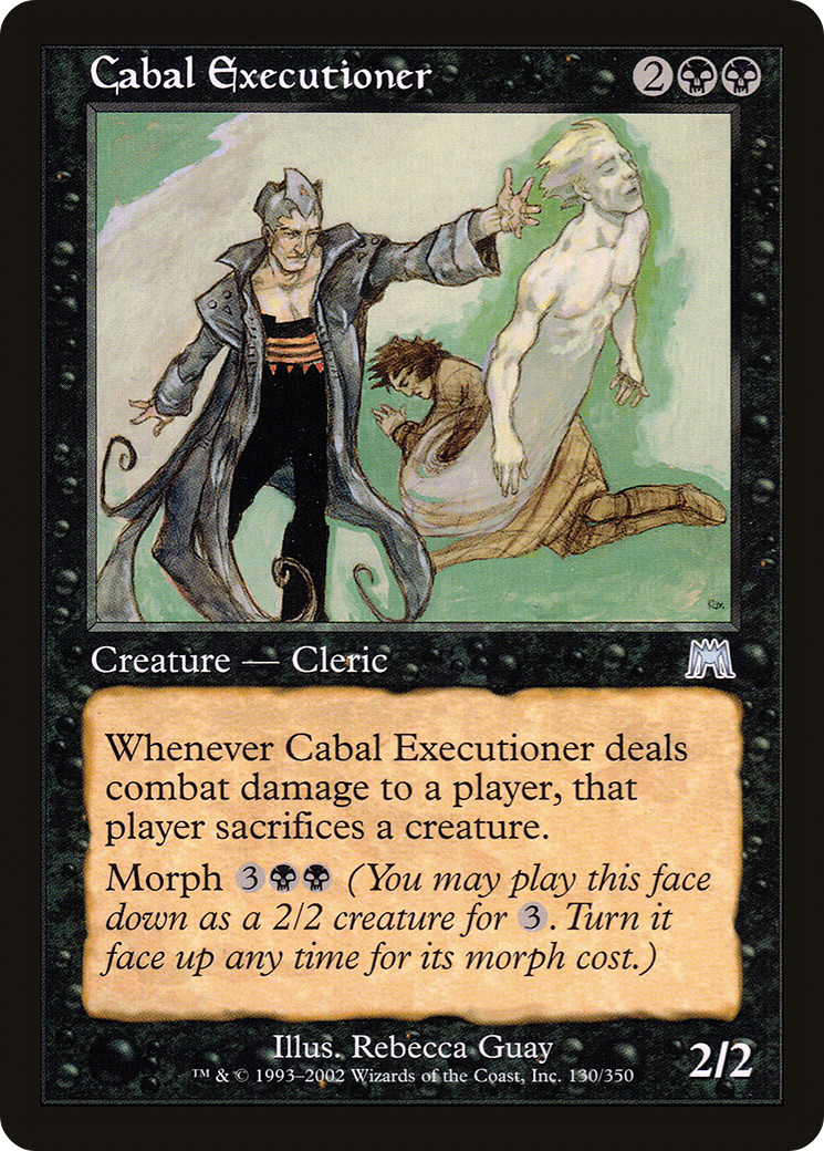 Exécuteur de la Cabale (ONS-130) - Onslaught Foil 