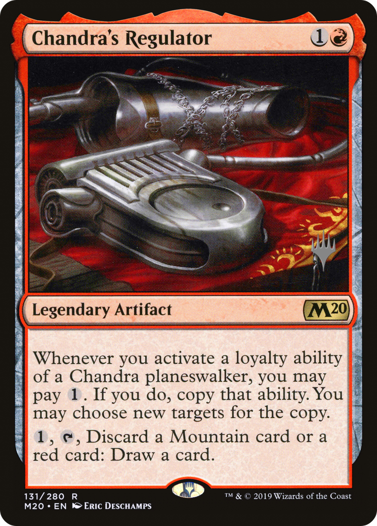 Chandra's Regulator (PPM20-131P) - Core Set 2020 Promos Foil