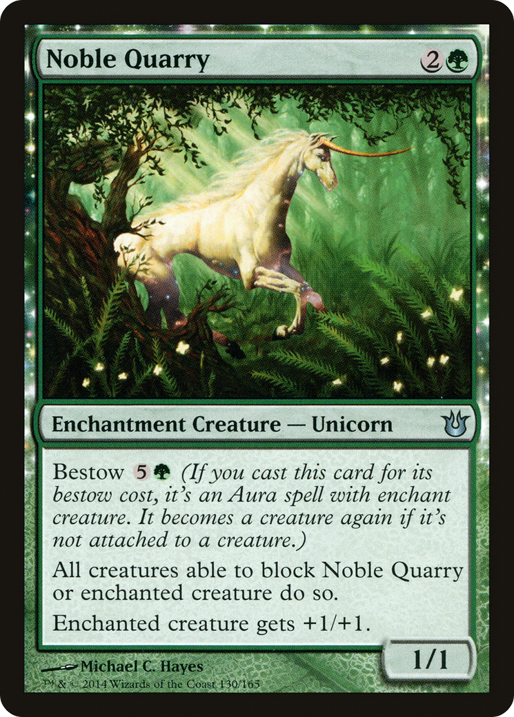 Noble Quarry (BNG-130) - Born of the Gods: (enchantment)