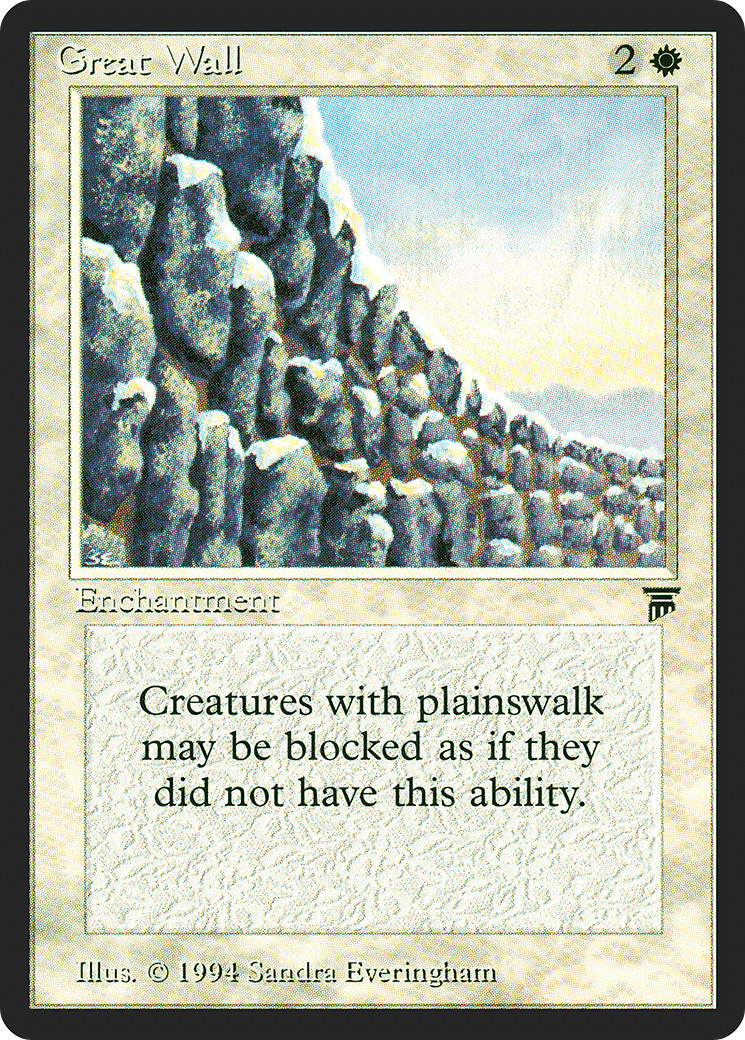 Grande Muraille (LEG-017) - Légendes 