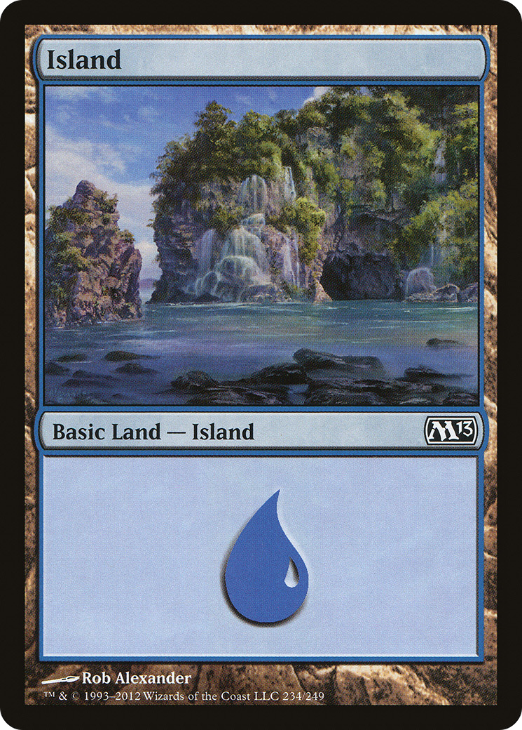 Island (234) (M13-234) - Magic 2013