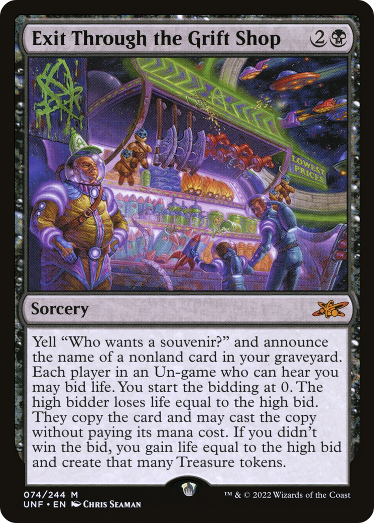 Sortie par la boutique Grift (UNF-074) - Unfinity Foil