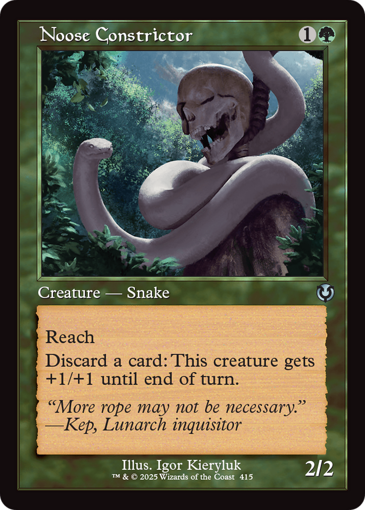 Noose Constrictor (INR-415) - Innistrad Remastered Foil