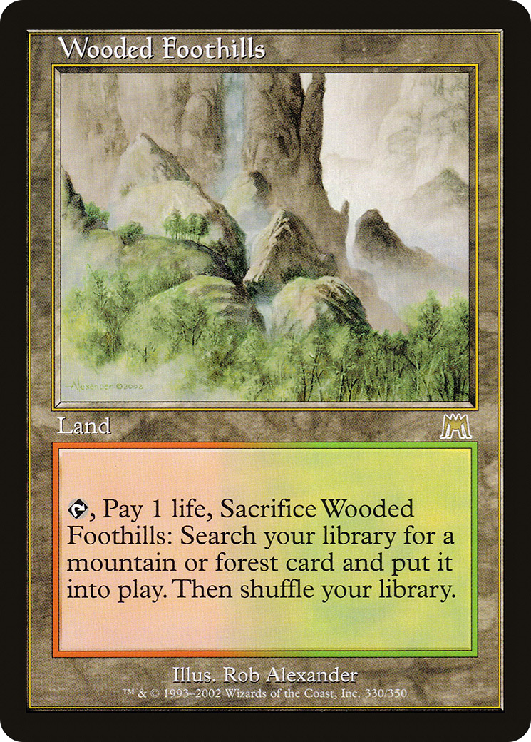Contreforts boisés (ONS-330) - Onslaught Foil