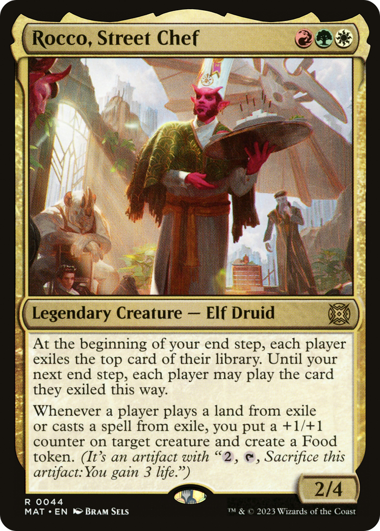 Rocco, Street Chef (MAT-044) - March of the Machine: The Aftermath