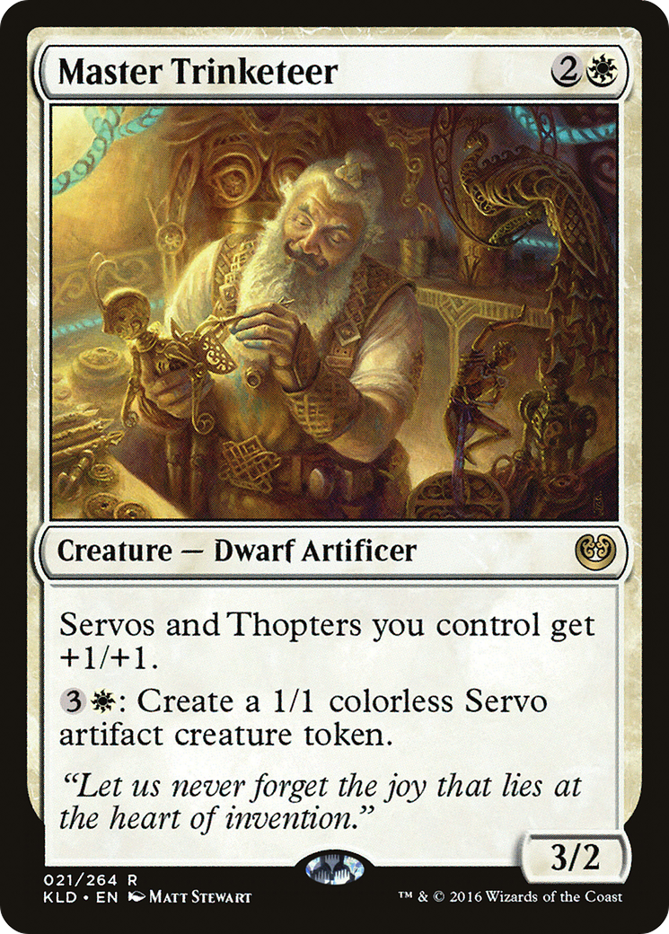 Maître bibelots (KLD-021) - Kaladesh Foil 