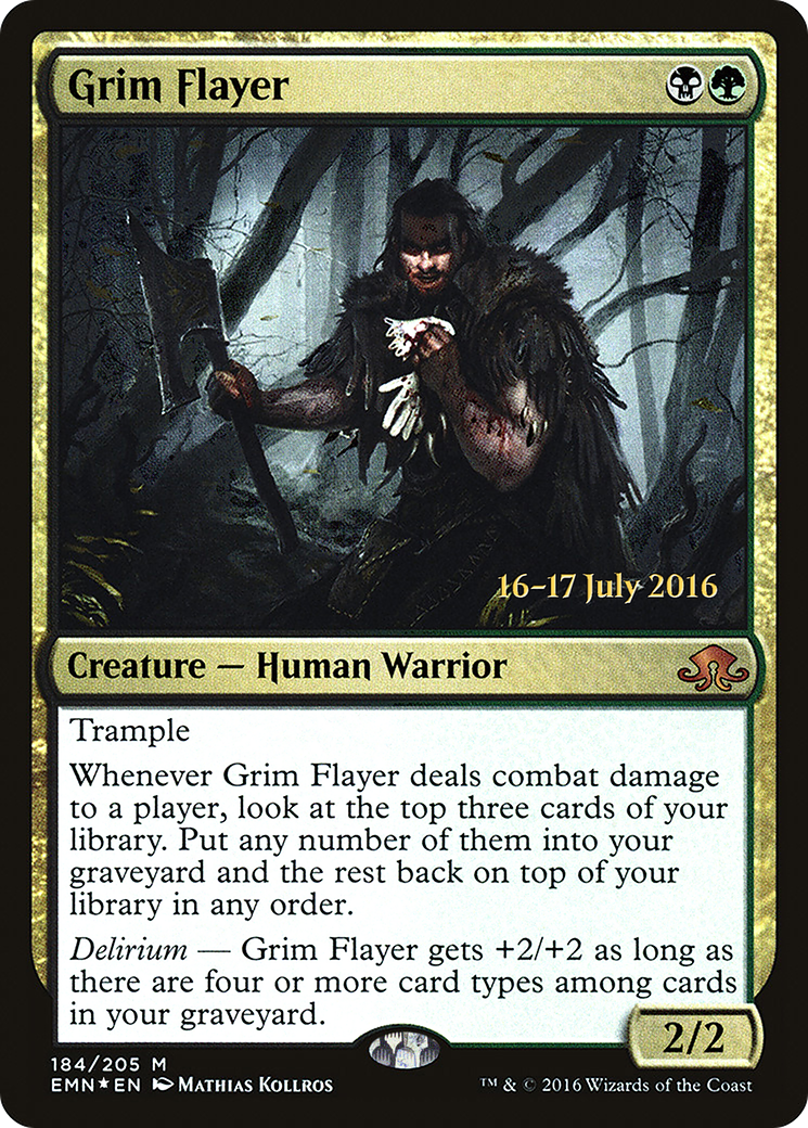 Grim Flayer (PEMN-184S) - Promotions Eldritch Moon 