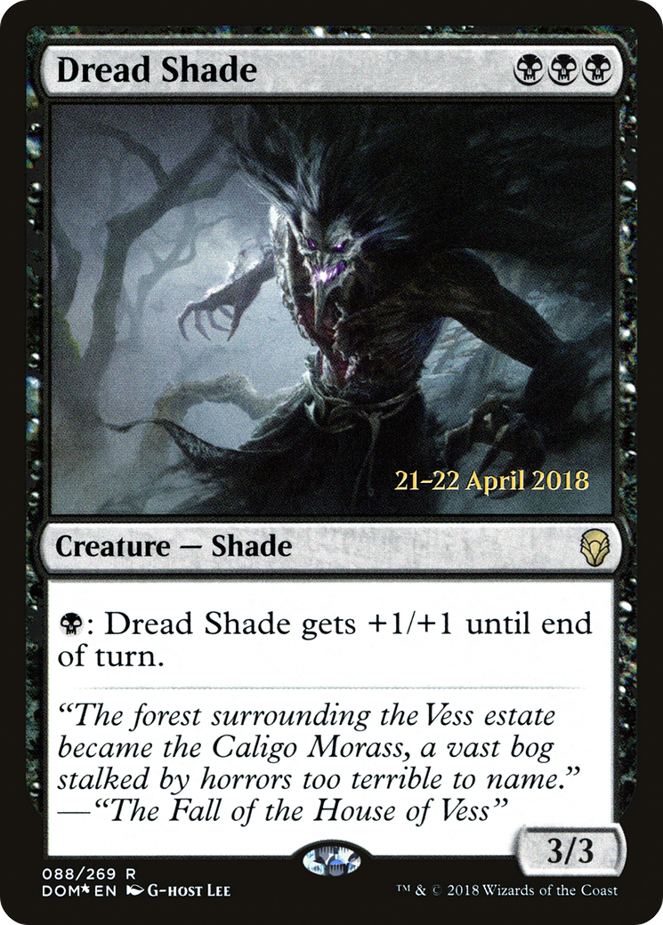 Dread Shade (PRE-088) - Dominaria Promos Foil
