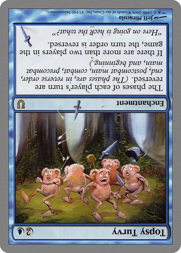 Topsy Turvy (UNH-047) - Détraqué 