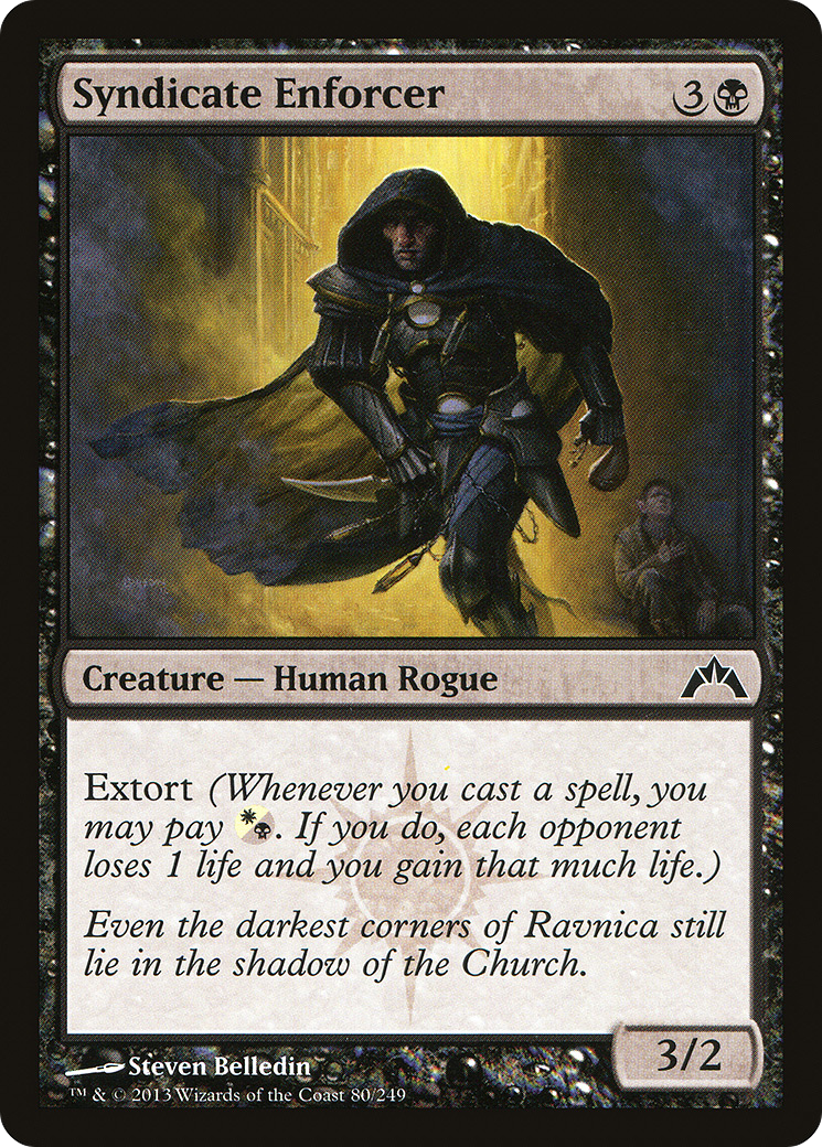 Syndicate Enforcer (GTC-080) - Gatecrash 