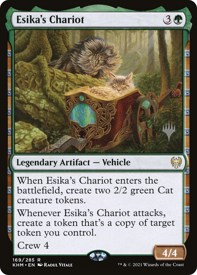 Esika's Chariot (PPKHM-169P) - Kaldheim Promos Foil