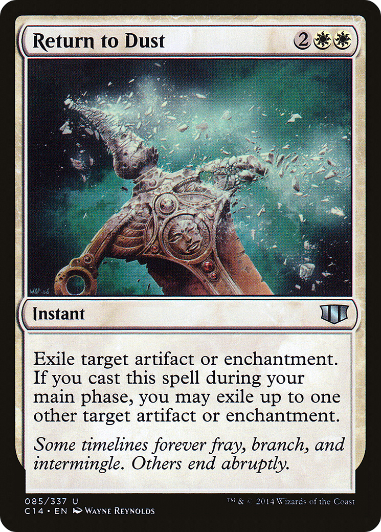 Retour à la poussière (C14-085) - Commander 2014 