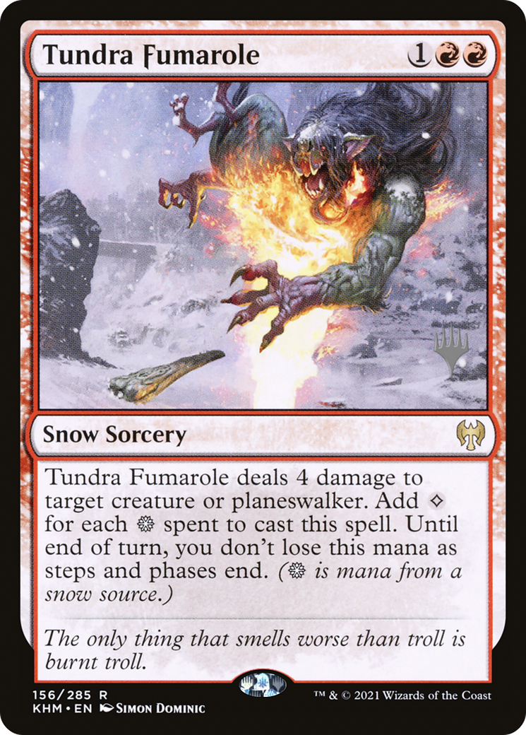 Tundra Fumarole (PPKHM-156) - Kaldheim Promos: (snow)