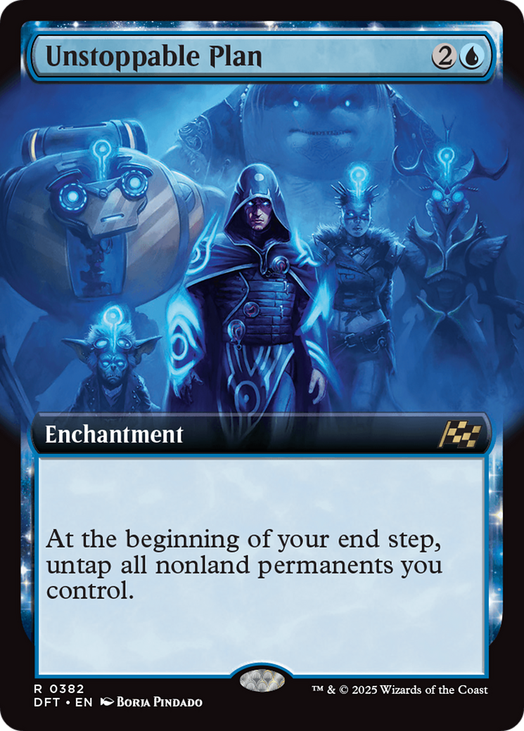 Plan imparable (Extended Art) (DFT-382) - Aetherdrift Foil 