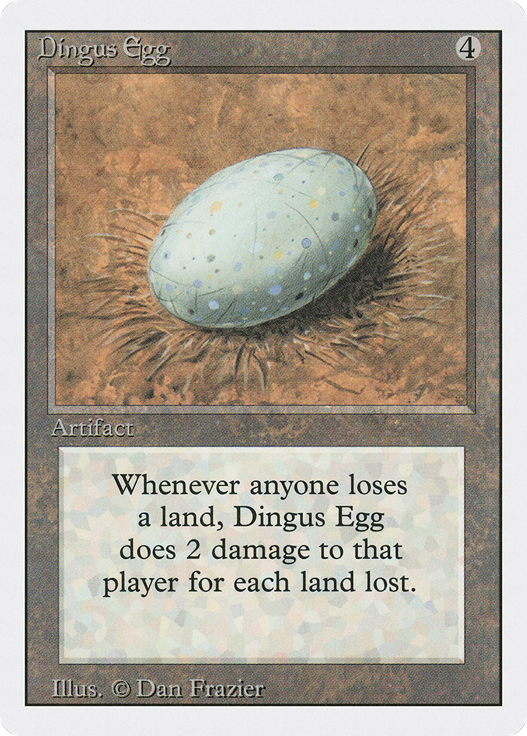 Dingus Egg (3ED-244) - Édition révisée