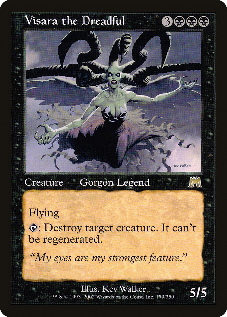 Visara l'Effroyable (ONS-179) - Onslaught Foil