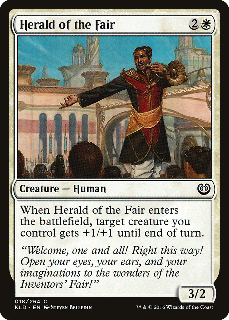 Héraut de la Foire (KLD-018) - Kaladesh Foil 