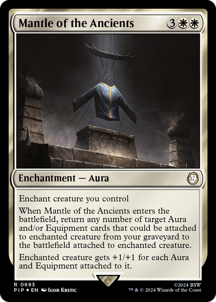 Mantle of the Ancients (Surge Foil) (PIP-693) - Fallout Foil