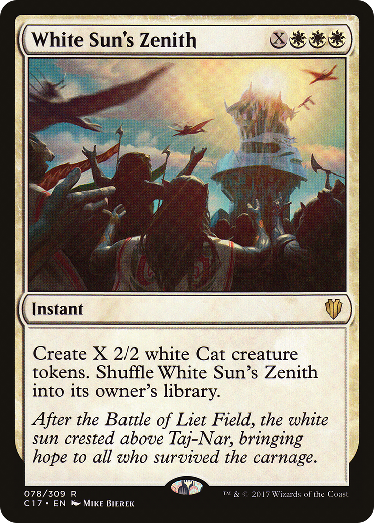 White Sun's Zenith (C17-078) - Commander 2017
