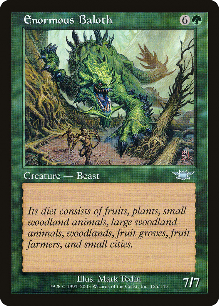 Énorme Baloth (LGN-125) - Legions Foil 