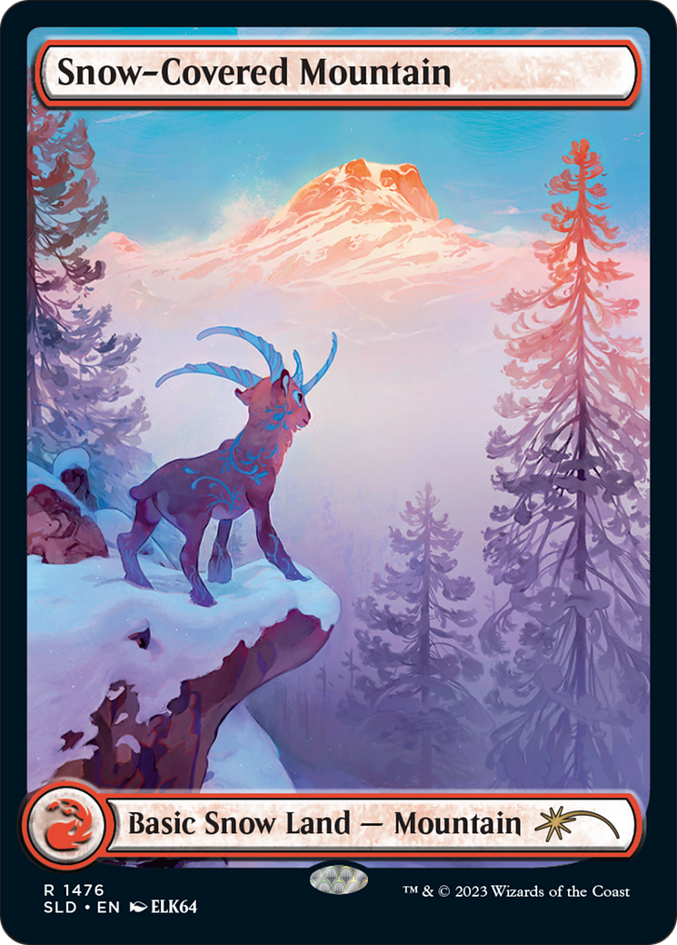 Montagne enneigée (SLD-1476) - Secret Lair Drop : (Full Art)