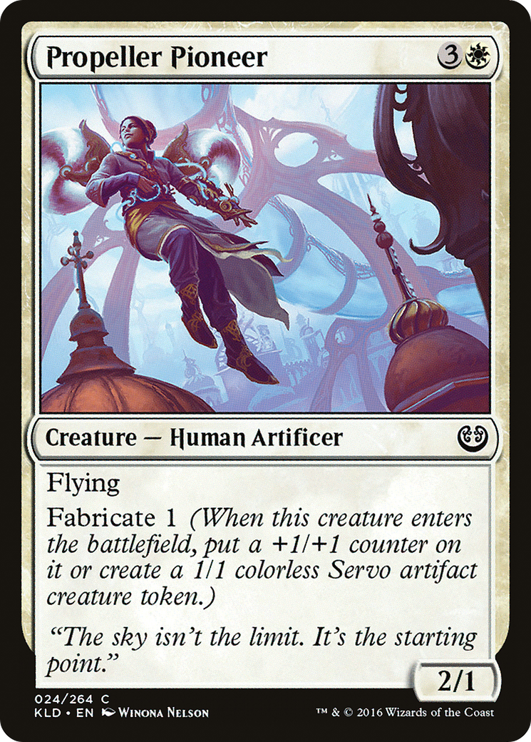 Hélice Pioneer (KLD-024) - Feuille de Kaladesh 