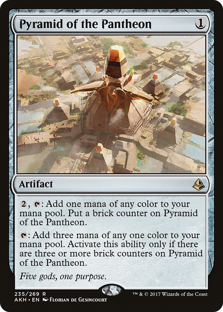 Pyramide du Panthéon (AKH-235) - Amonkhet Foil 