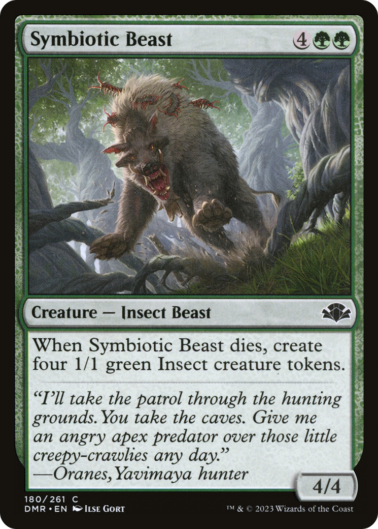 Symbiotic Beast (DMR-180) - Dominaria Remastered Foil