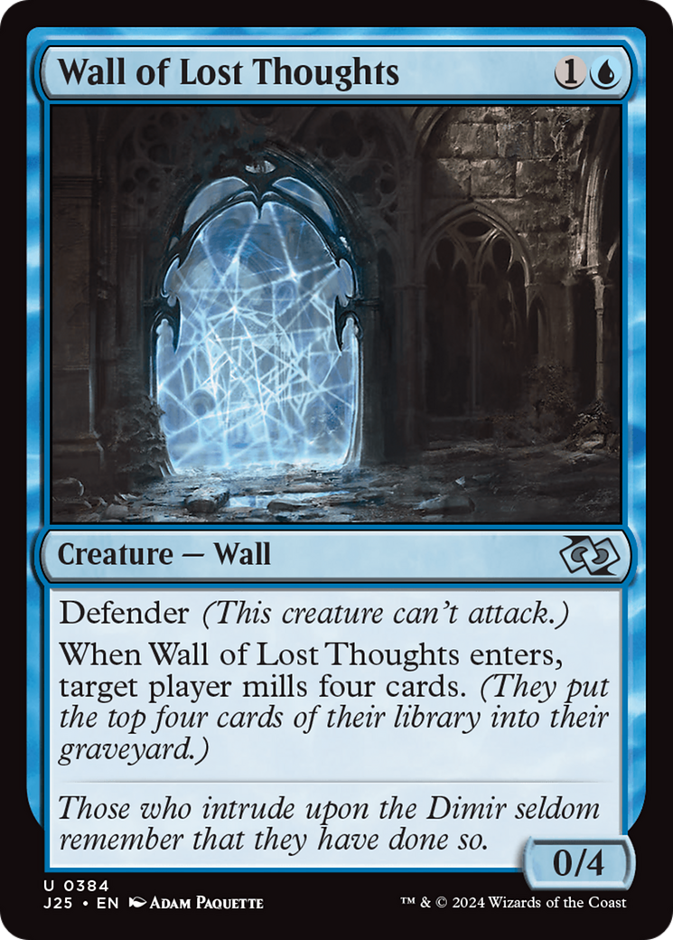 Wall of Lost Thoughts (J25-384) - Foundations Jumpstart