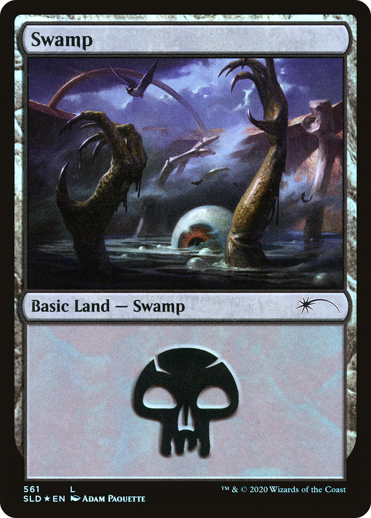 Swamp (561) (SLD-561) - Secret Lair Drop Foil