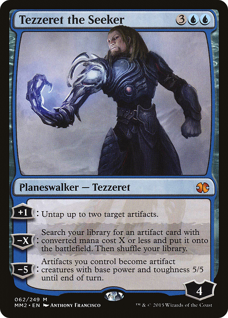 Tezzeret le Chercheur (MM2-062) - Modern Masters 2015 Foil 