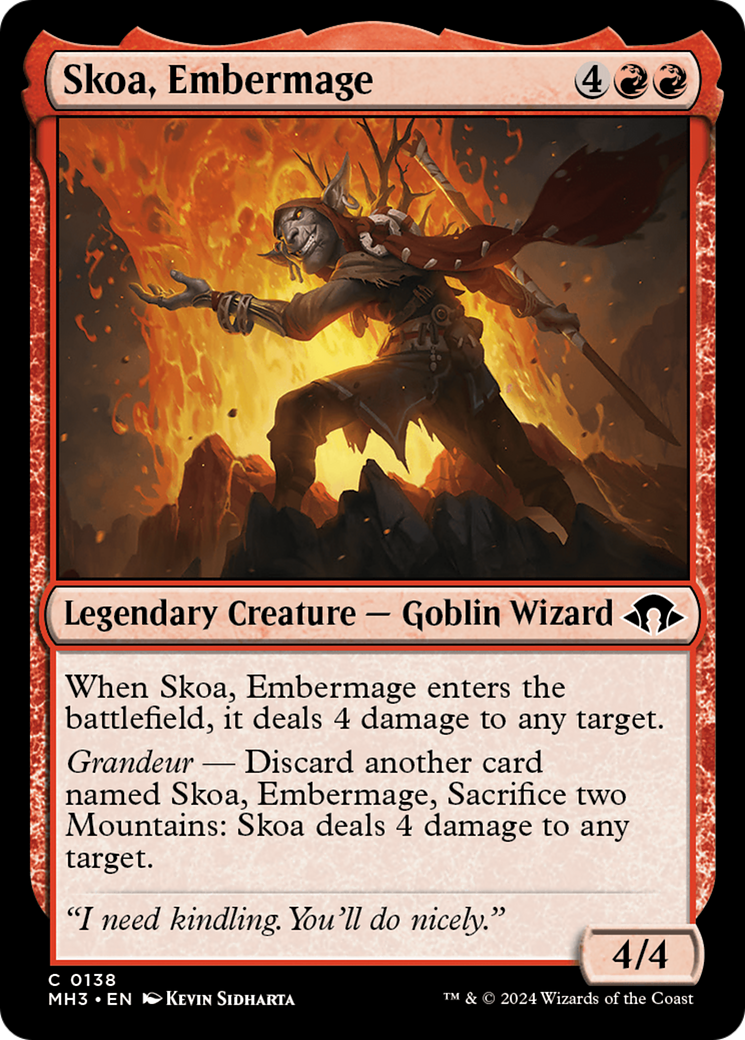 Skoa, Embermage (MH3-138) - Horizons Modernes 3 (version foil) 