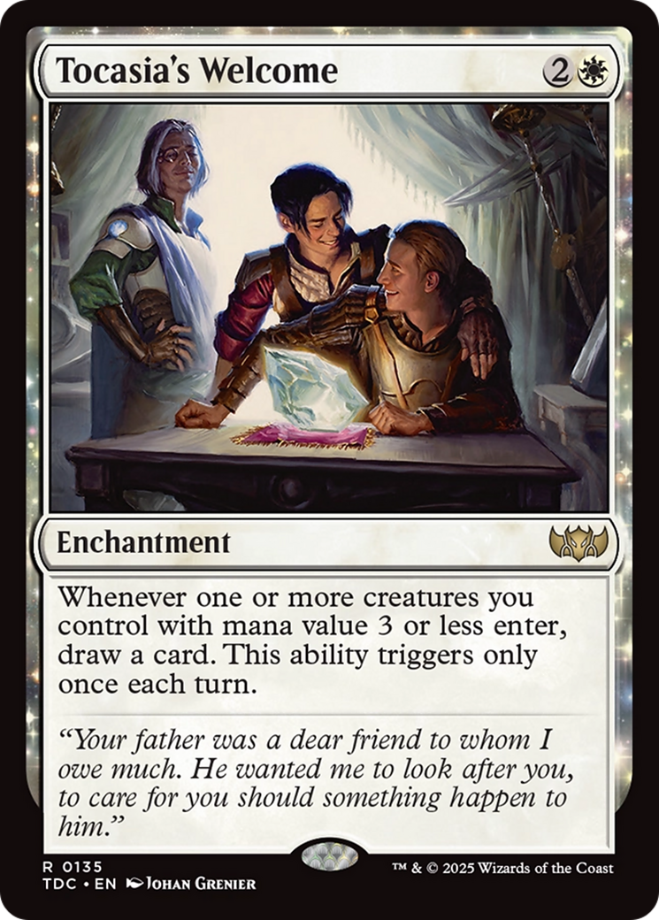 Bienvenue chez Tocasia (TDC-135) - Commandant : Tarkir : Tempête de dragons 