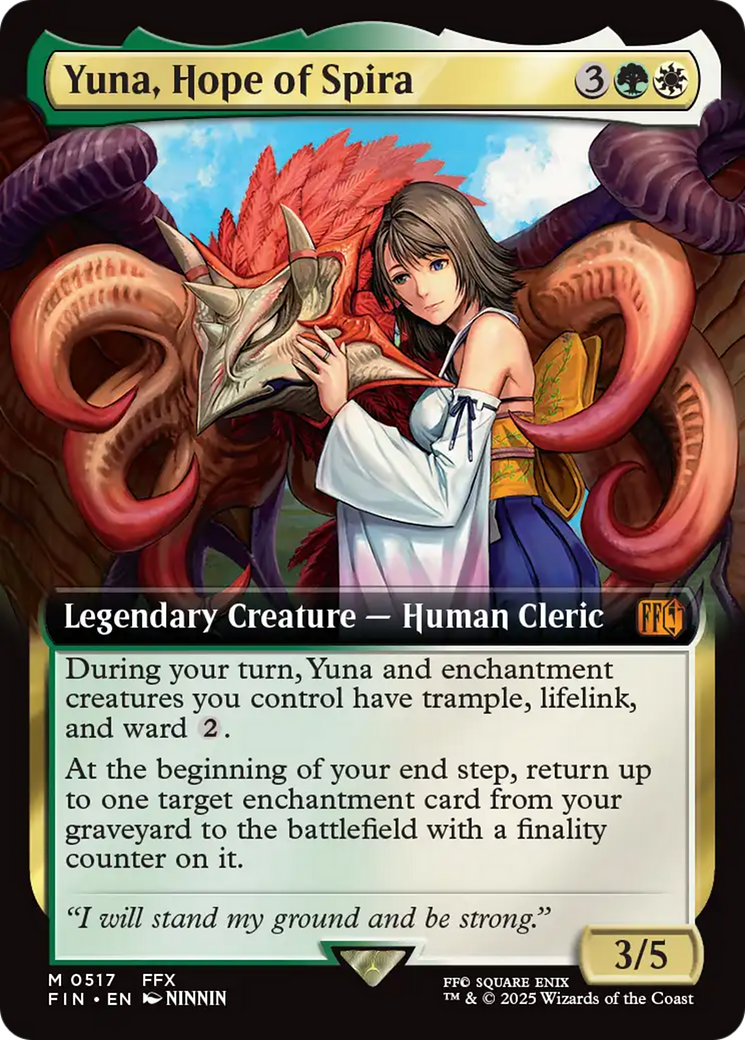 Yuna, Hope of Spira (FIN-517) - FINAL FANTASY: (Extended Art)