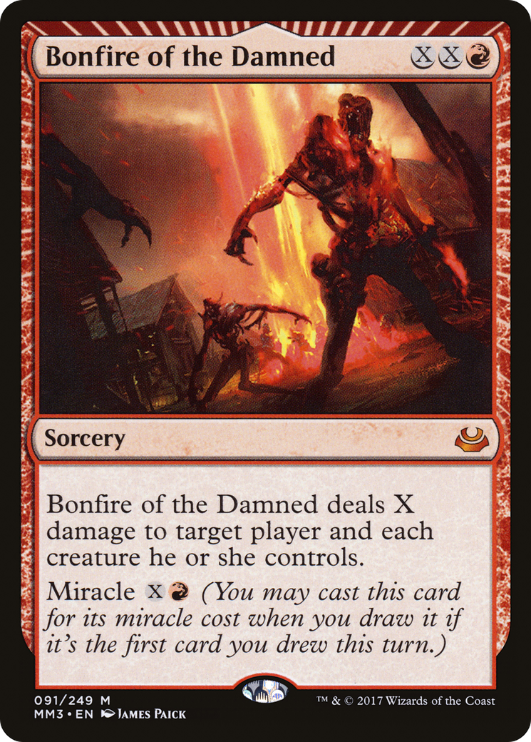 Le Bûcher des Damnés (MM3-091) - Modern Masters 2017 : (miracle)