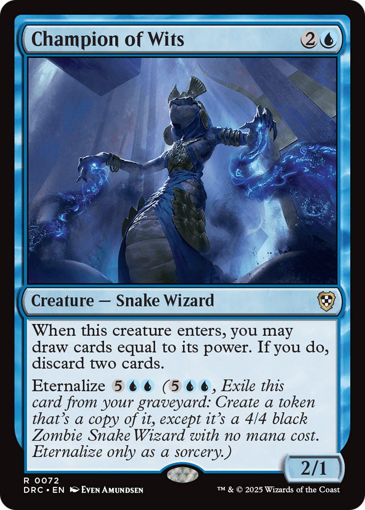 Champion of Wits (-072) - Commander: Aetherdrift