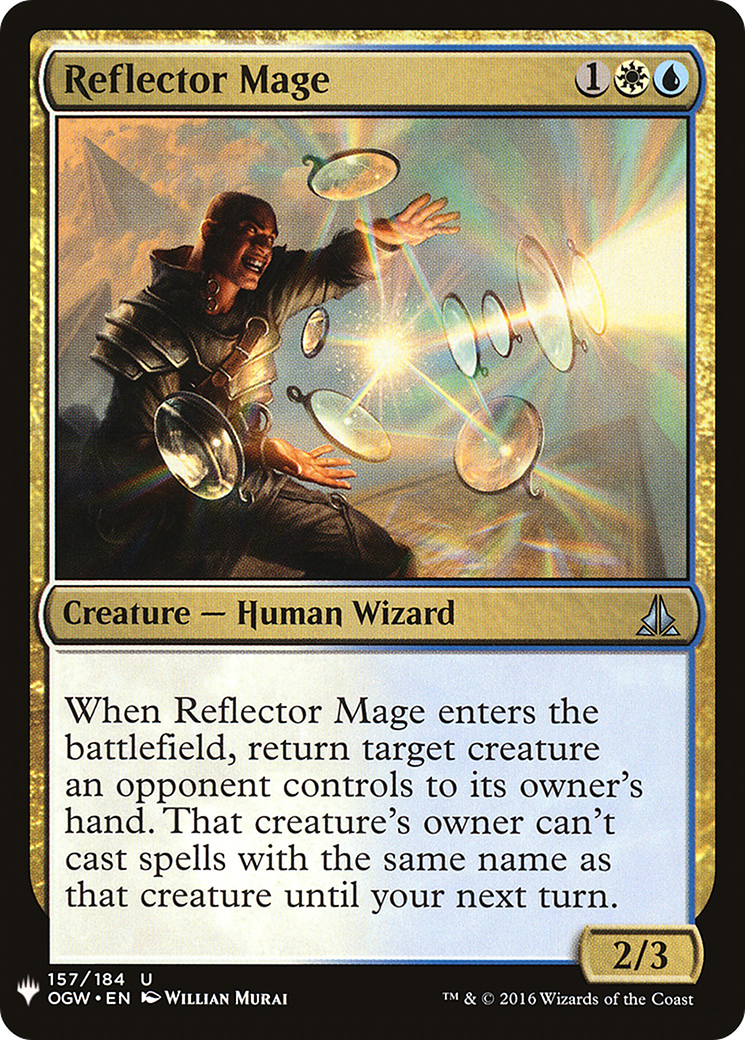 Reflector Mage (LIST-OGW-157) - The List