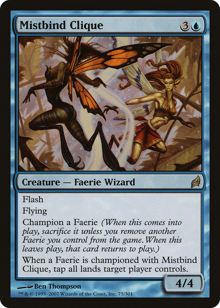 Clique de Mistbind (LRW-075) - Lorwyn Foil 