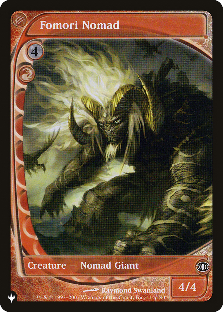 Fomori Nomad (LIST-114/180) - The List