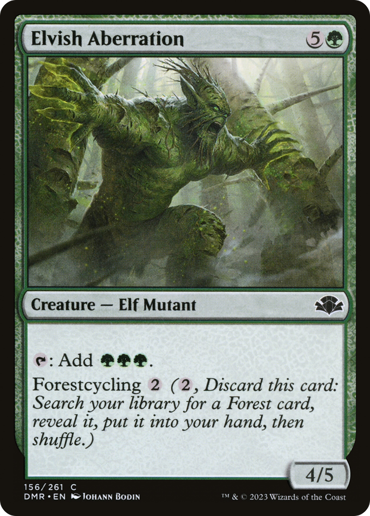 Elvish Aberration (DMR-156) - Dominaria Remastered