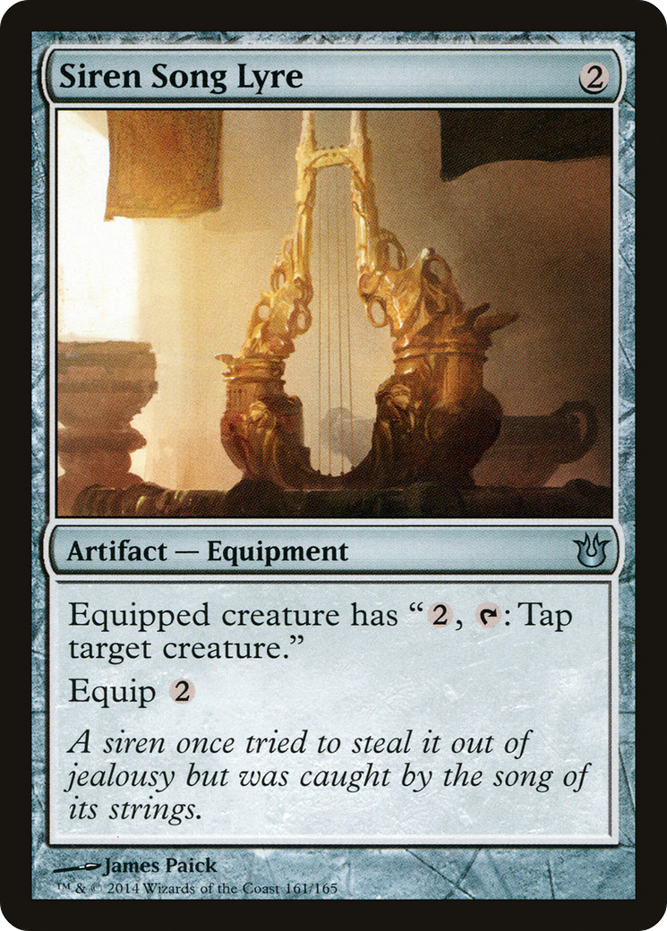Siren Song Lyre (BNG-161) - Born of the Gods Foil