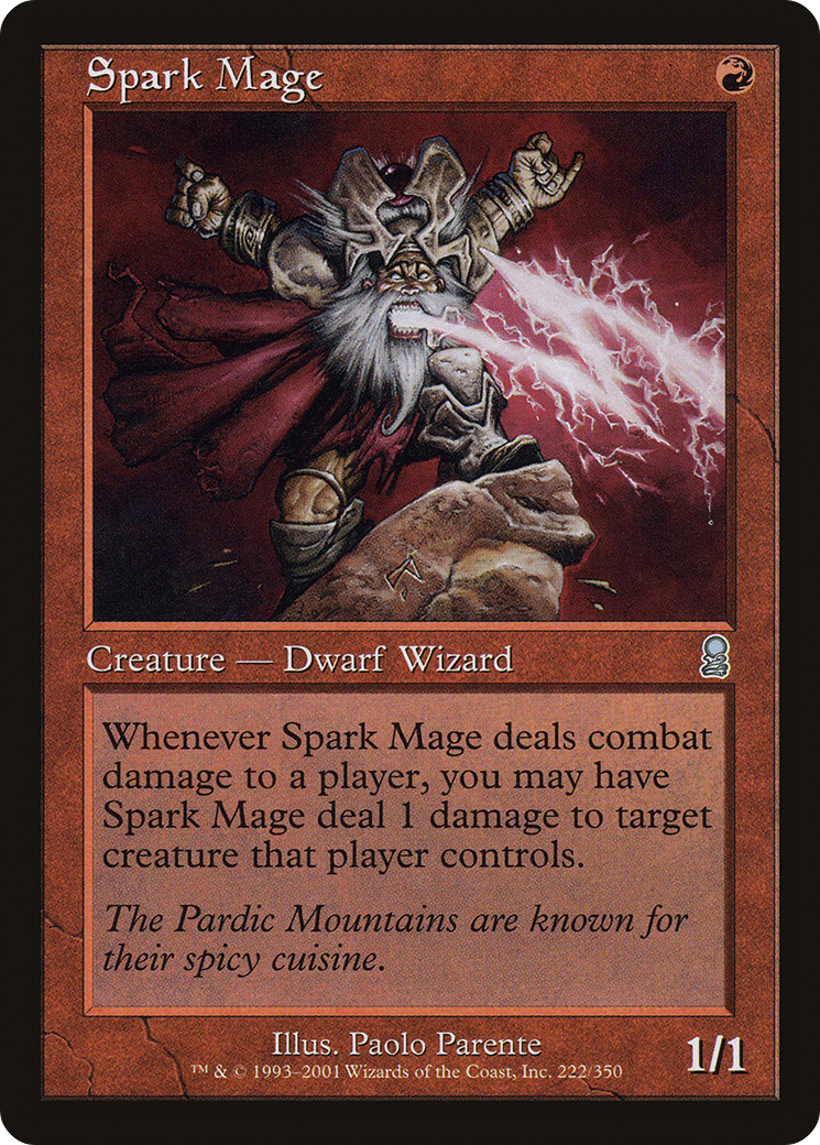 Mage Étincelant (ODY-222) - Odyssée Foil 