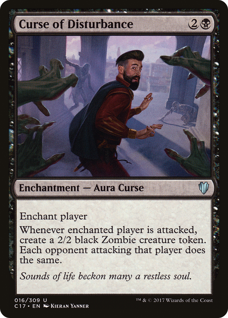 Curse of Disturbance (C17-016) - Commander 2017