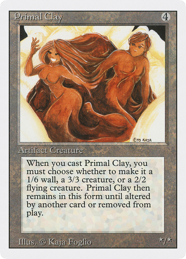 Primal Clay (3ED-271) - Revised Edition