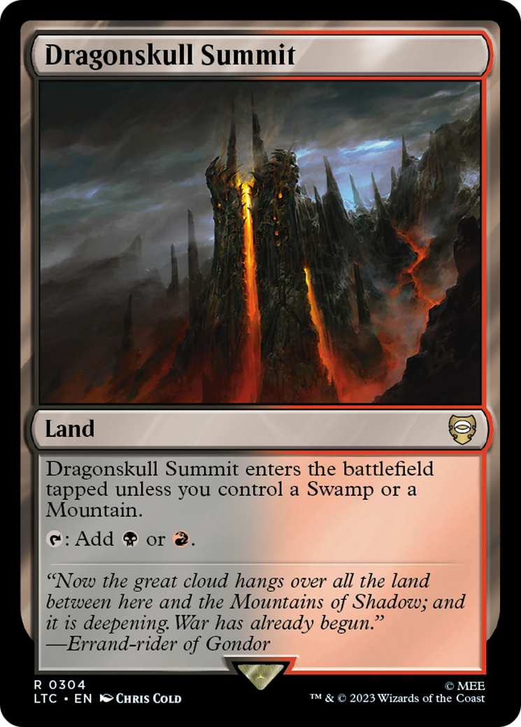 Dragonskull Summit (LTC-304) - Tales of Middle-earth Commander