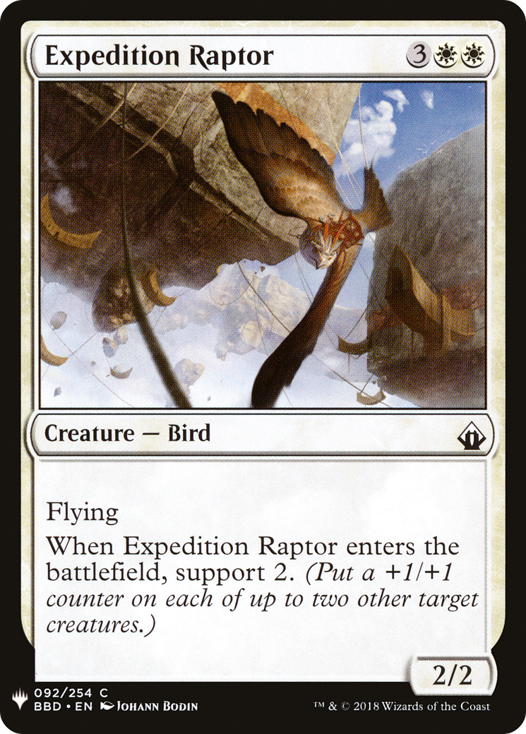 Expedition Raptor (LIST-092) - The List