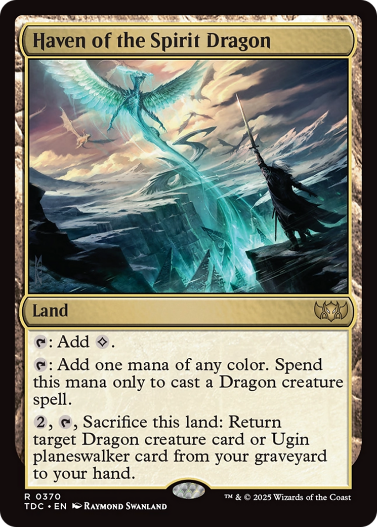 Havre du Dragon Esprit (TDC-370) - Commandant : Tarkir : Tempête de Dragons 