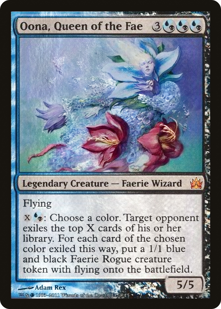 Oona, Queen of the Fae (V11-008) - From the Vault: Legends Foil