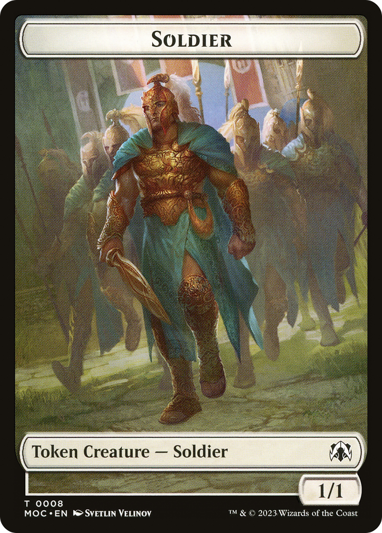 Soldier (TMOC-008) - March of the Machine Commander Tokens