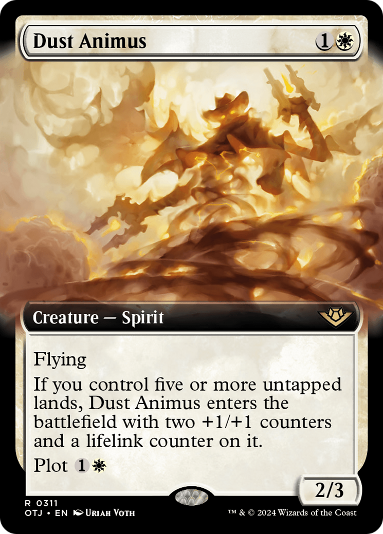 Dust Animus (OTJ-311) - Outlaws of Thunder Junction : (Extended Art) Foil